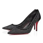Christian Louboutin Store – Christian Louboutin apostropha mesh strass – 3240170b775 High Heels für höchsten Luxus