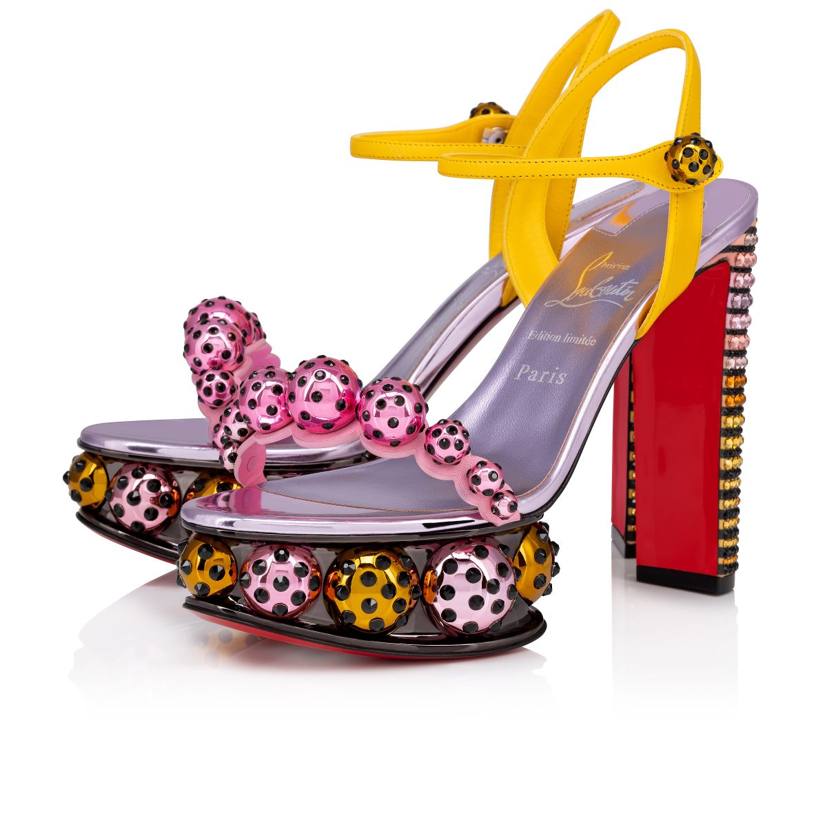 Christian Louboutin Store – Christian Louboutin atmospherica strass aftersun – 3240106j988 High Heels für höchsten Luxus