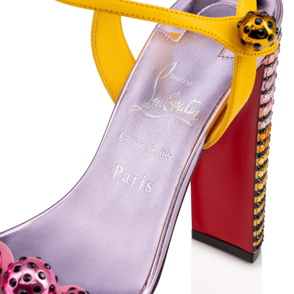 Christian Louboutin Store – Christian Louboutin atmospherica strass aftersun – 3240106j988 High Heels für höchsten Luxus