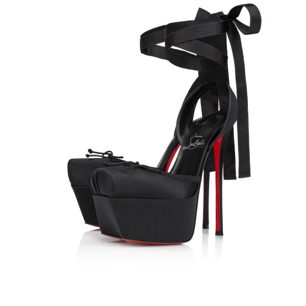 Christian Louboutin Store – Christian Louboutin cassia lace up alta – 1250494b439 High Heels für höchsten Luxus