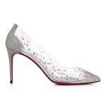 Christian Louboutin Store – Christian Louboutin degrastrass pvc – 1220712s281 High Heels für höchsten Luxus