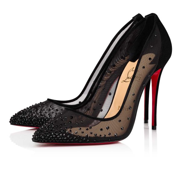 Christian Louboutin Store – Christian Louboutin follies strass – 1221335cm47 High Heels für höchsten Luxus