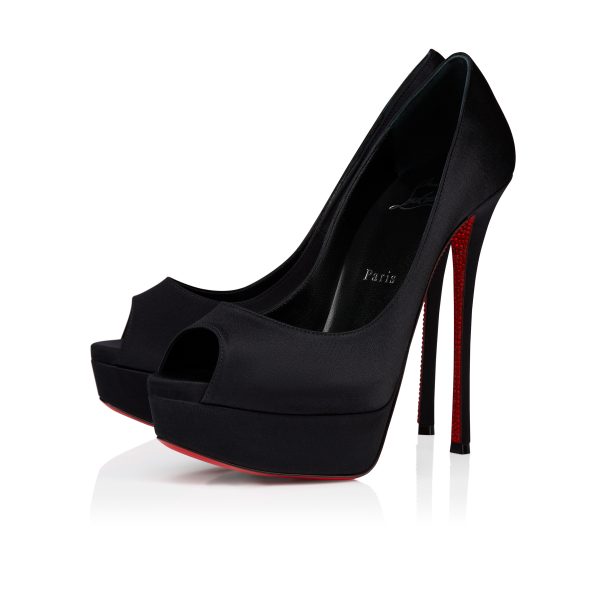 Christian Louboutin Store – Christian Louboutin lady peep suola strass – 1250537b439 High Heels für höchsten Luxus