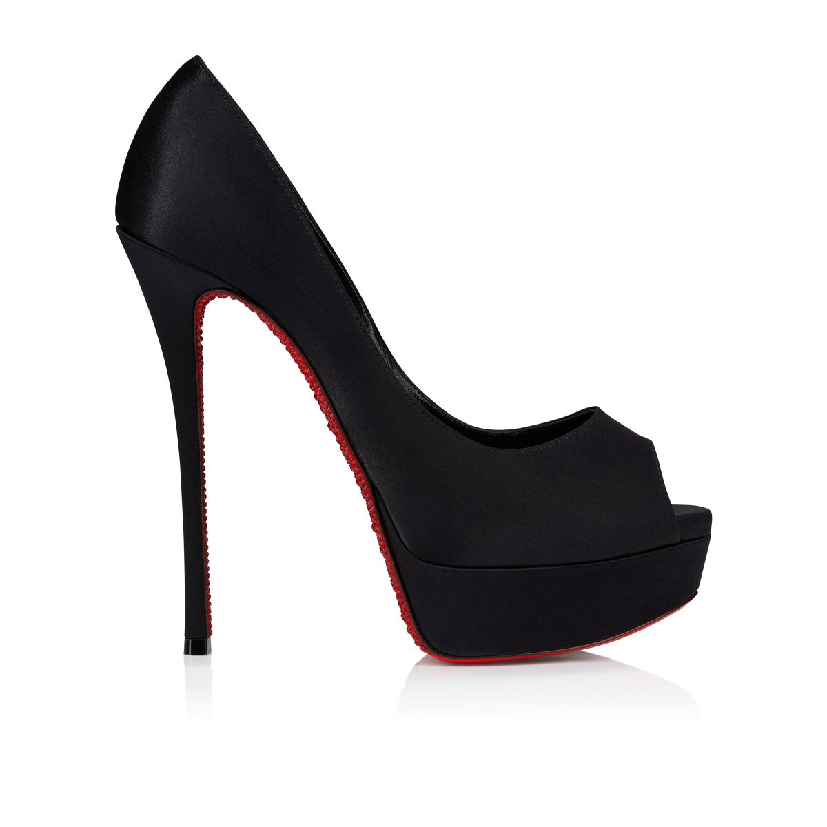 Christian Louboutin Store – Christian Louboutin lady peep suola strass – 1250537b439 High Heels für höchsten Luxus