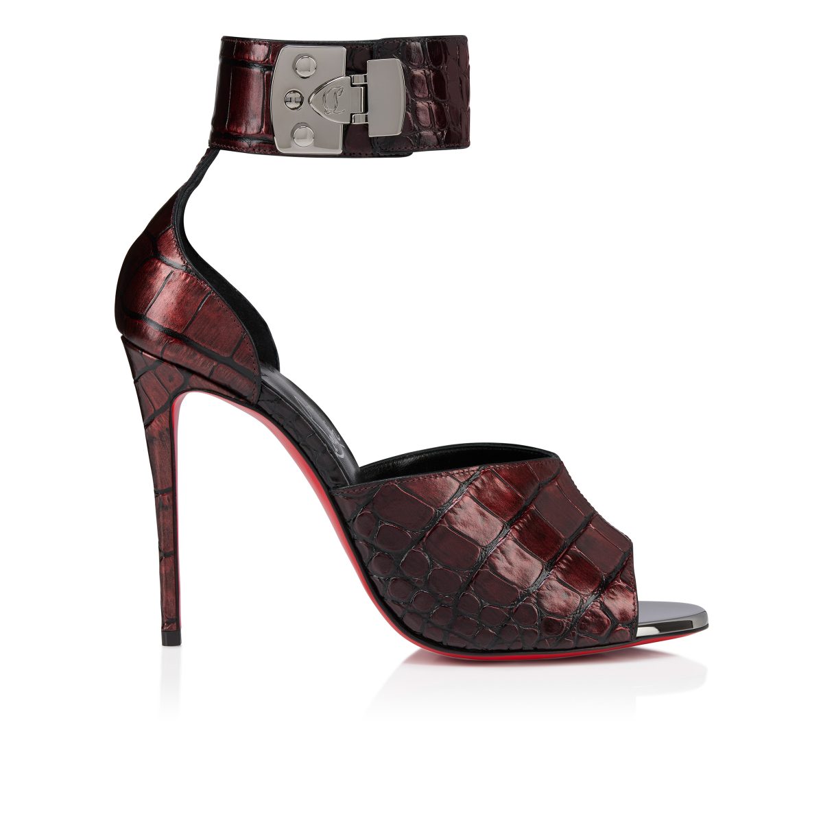 Christian Louboutin Store – Christian Louboutin lock me up sandal – 12501066829 High Heels für höchsten Luxus