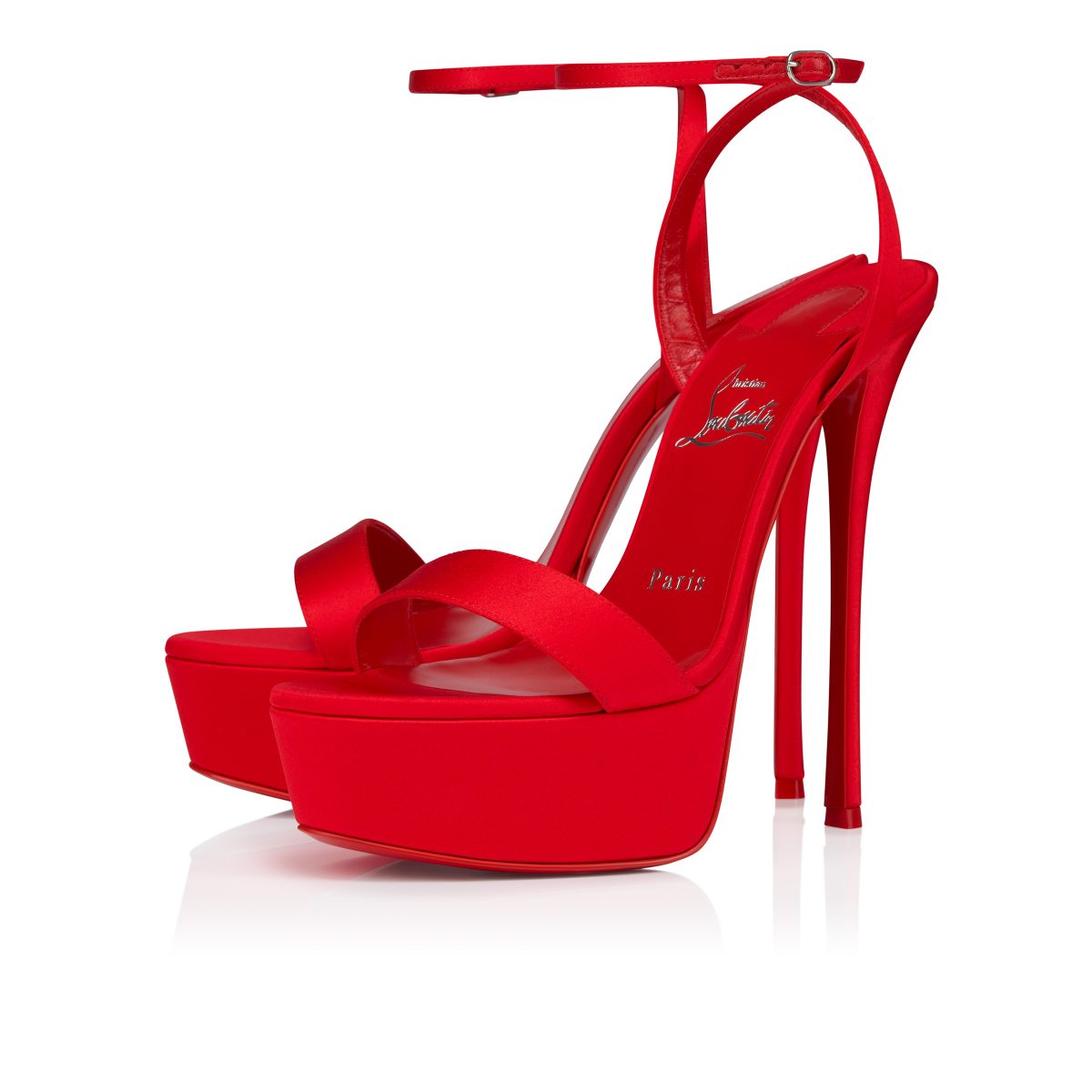 Christian Louboutin Store – Christian Louboutin loubi queen alta – 1250533r558 High Heels für höchsten Luxus