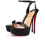 Christian Louboutin Store – Christian Louboutin loubi queen alta – 3211198bk01 High Heels für höchsten Luxus