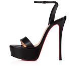 Christian Louboutin Store – Christian Louboutin loubi queen alta – 3211198bk01 High Heels für höchsten Luxus