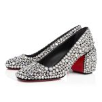 Christian Louboutin Store – Christian Louboutin minny maxi strass – 3240093t023 High Heels für höchsten Luxus