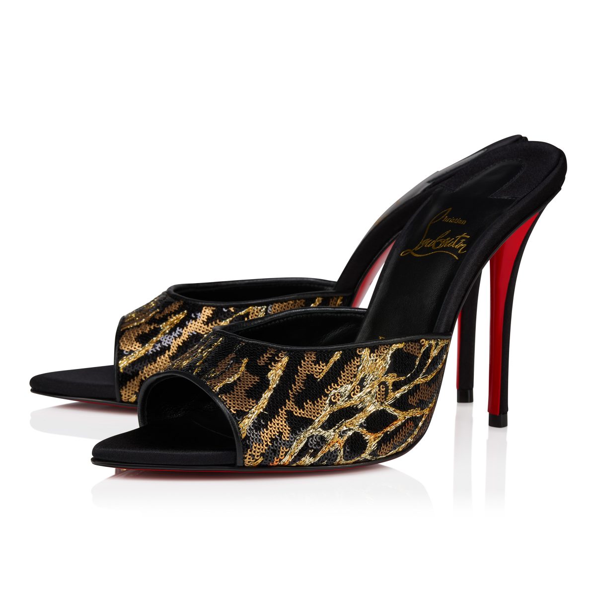 Christian Louboutin Store – Christian Louboutin miss z mule ocelot – 1250711t171 High Heels für höchsten Luxus