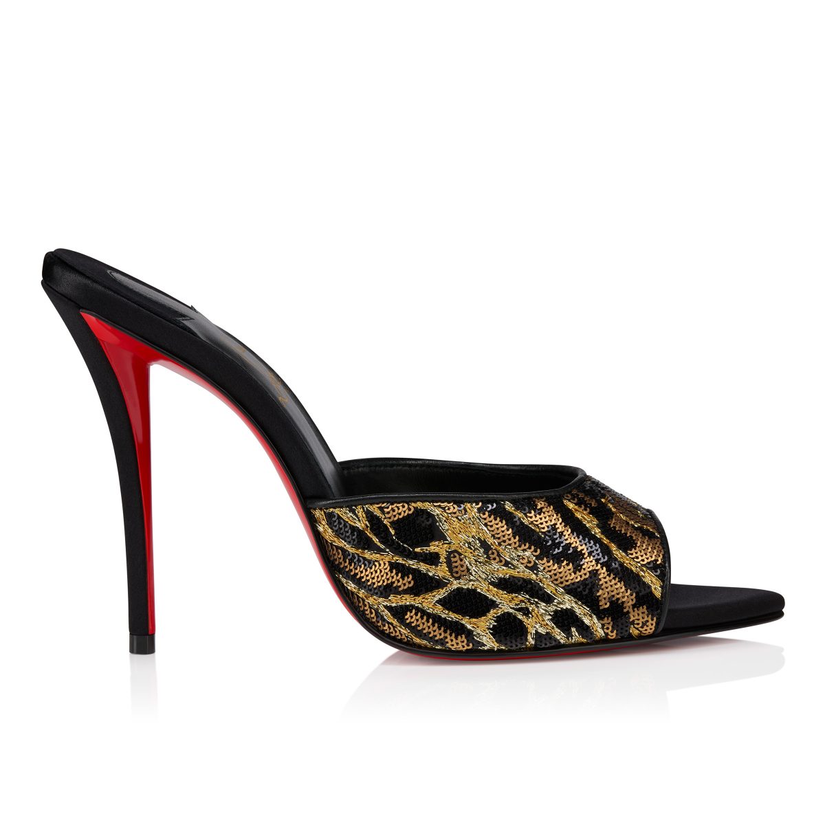 Christian Louboutin Store – Christian Louboutin miss z mule ocelot – 1250711t171 High Heels für höchsten Luxus