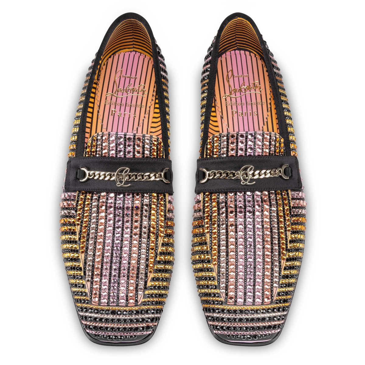 Christian Louboutin Store – Christian Louboutin mj moc strass aftersun – 32402516306 High Heels für höchsten Luxus