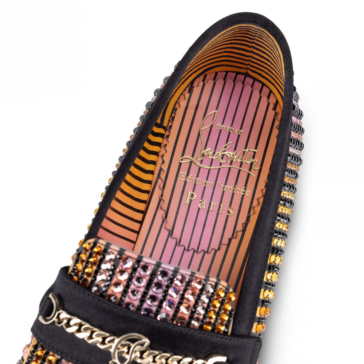 Christian Louboutin Store – Christian Louboutin mj moc strass aftersun – 32402516306 High Heels für höchsten Luxus