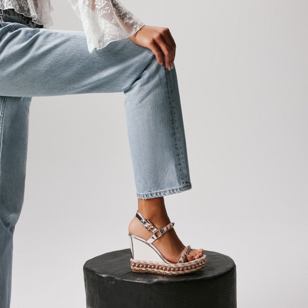 Christian Louboutin Store – Christian Louboutin pyraclou – 32304169002 High Heels für höchsten Luxus