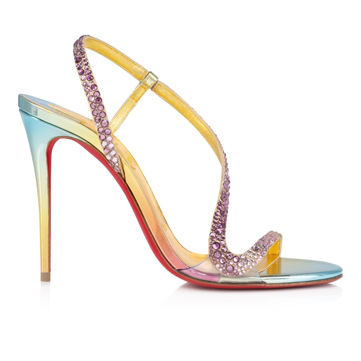 Christian Louboutin Store – Christian Louboutin rosalie strass boreal – 12501556833 High Heels für höchsten Luxus