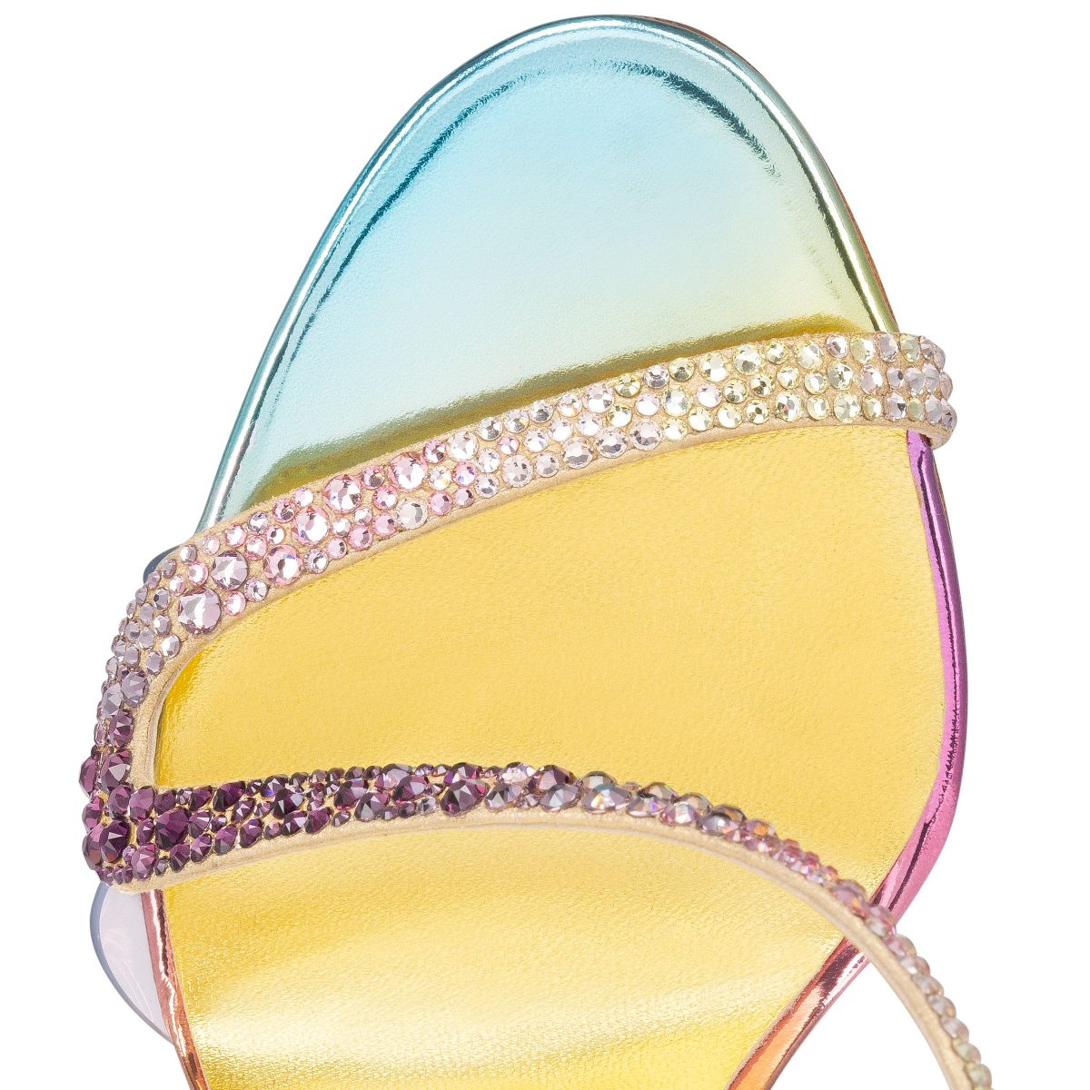 Christian Louboutin Store – Christian Louboutin rosalie strass boreal – 12501556833 High Heels für höchsten Luxus