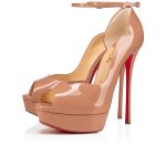 Christian Louboutin Store – Christian Louboutin round chick alta – 1210749pk1a High Heels für höchsten Luxus