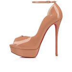 Christian Louboutin Store – Christian Louboutin round chick alta – 1210749pk1a High Heels für höchsten Luxus