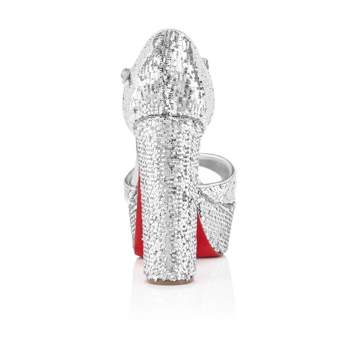 Christian Louboutin Store – Christian Louboutin sandaloo mini paillettes – 1250312s281 High Heels für höchsten Luxus