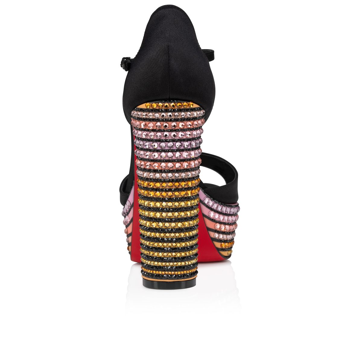 Christian Louboutin Store – Christian Louboutin sandaloo strass aftersun – 3240111t177 High Heels für höchsten Luxus
