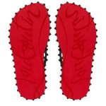 Christian Louboutin Store – Christian Louboutin super loubi flip – 1230961bk01 High Heels für höchsten Luxus