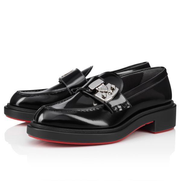Christian Louboutin Store – Christian Louboutin urban moc lock – 1250276bk01 High Heels für höchsten Luxus