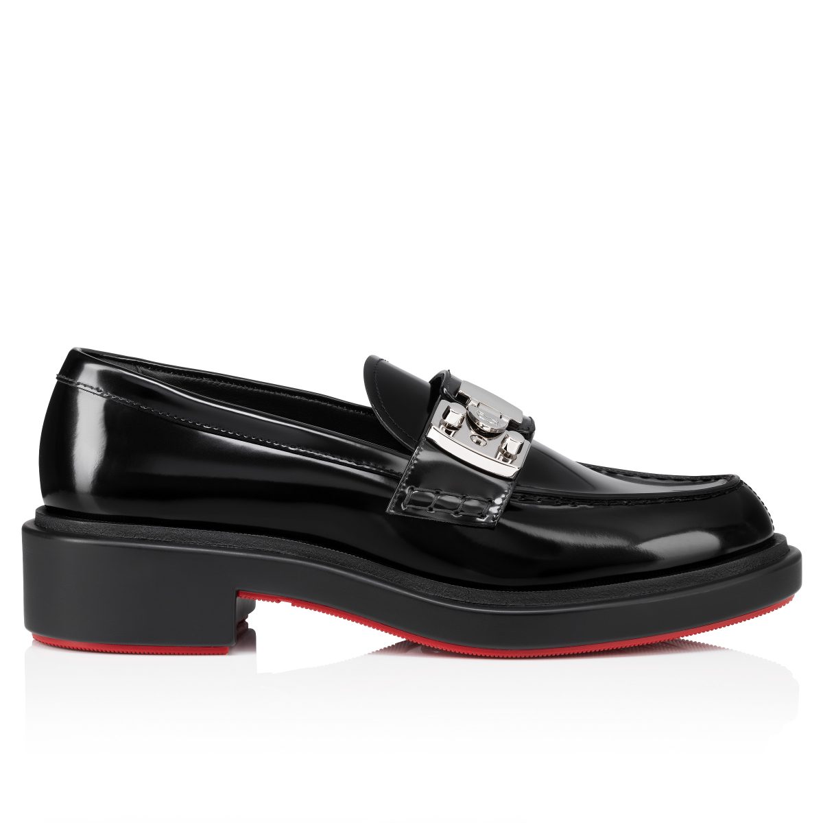 Christian Louboutin Store – Christian Louboutin urban moc lock – 1250276bk01 High Heels für höchsten Luxus