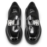 Christian Louboutin Store – Christian Louboutin urban moc lock – 1250276bk01 High Heels für höchsten Luxus